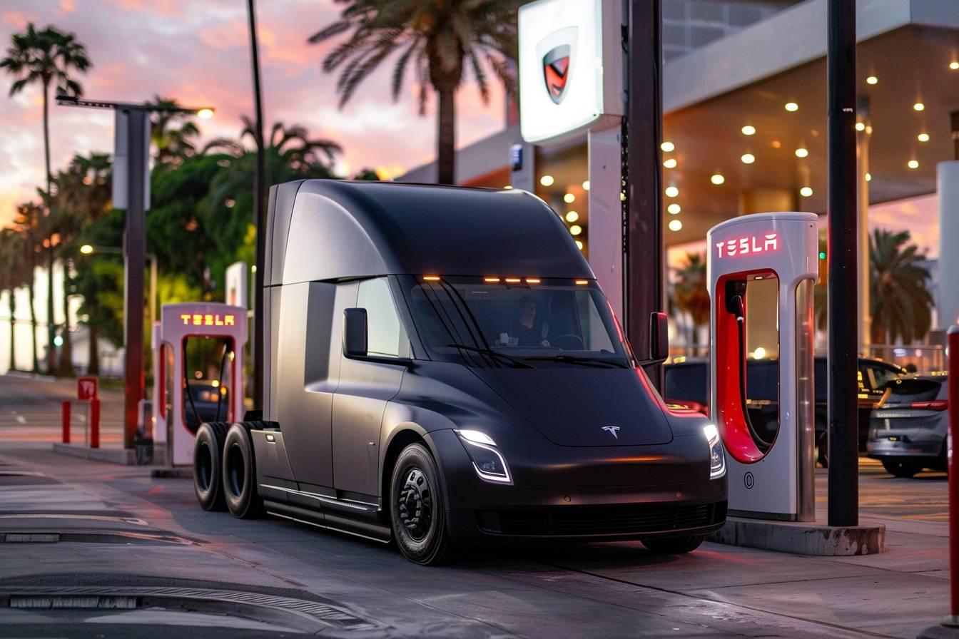 Tesla Semi : prix et coût total de possession du camion électrique révolutionnaire