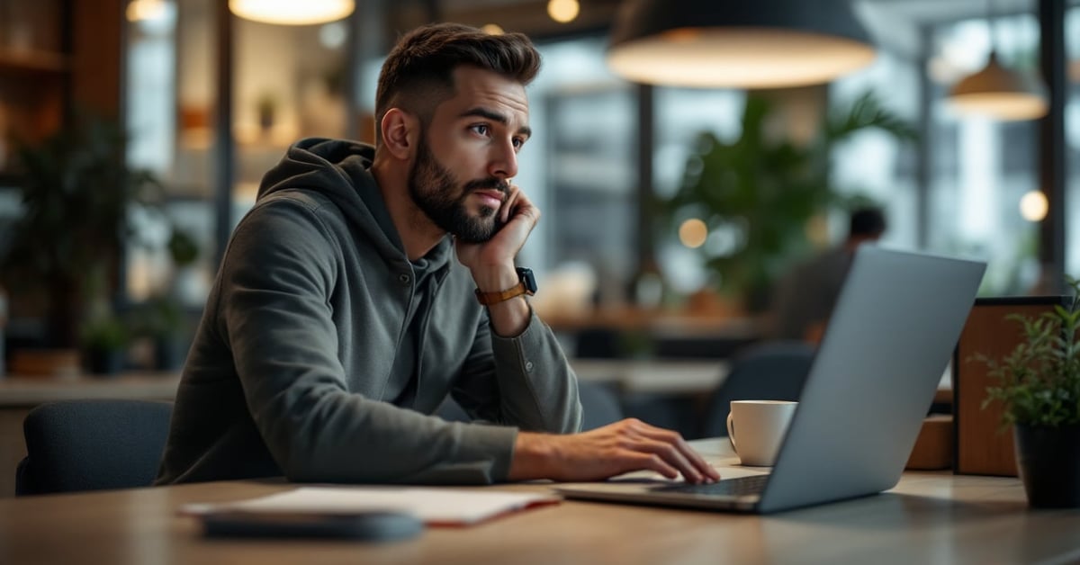 Assistant intelligence artificielle moderne dans un environnement professionnel épuré