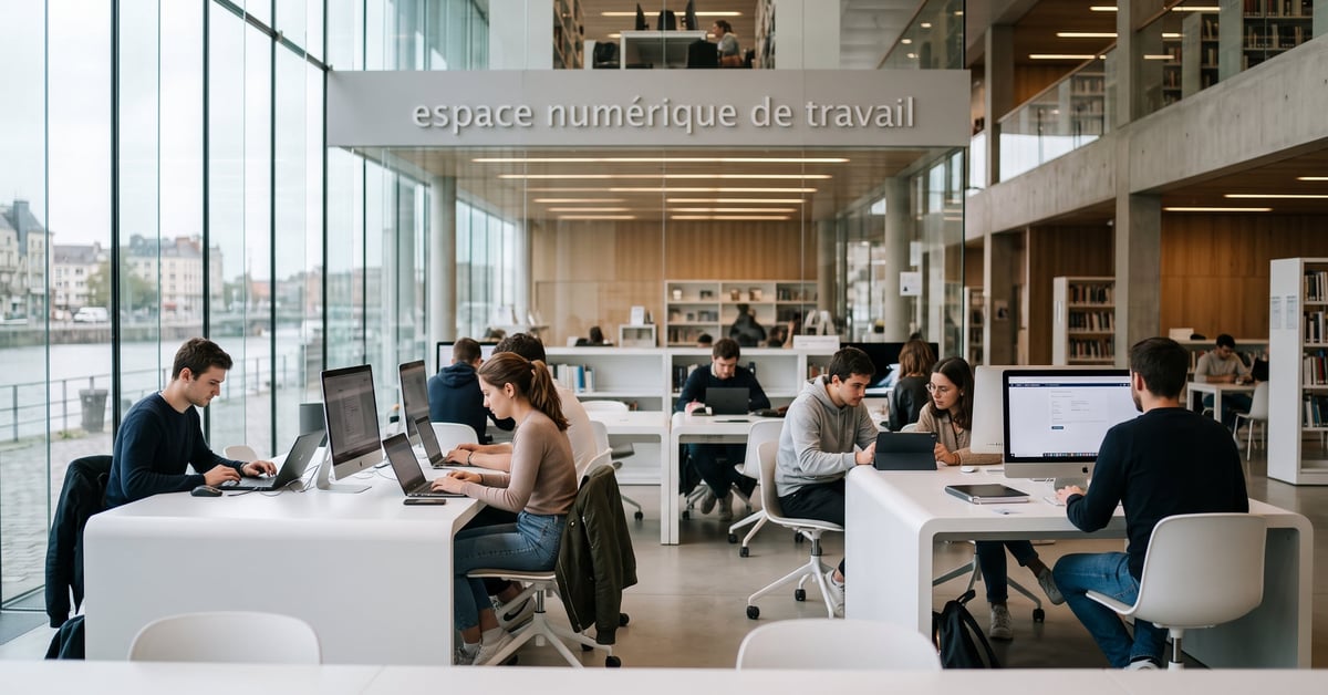 Espace numérique de travail Caen – accès aux services en ligne pour les usagers