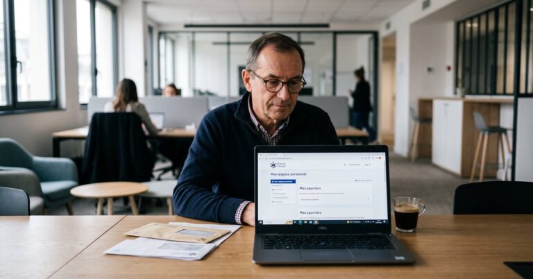 France Travail mon espace personnel mes courriers - gestion en ligne des démarches administratives