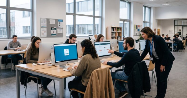 Espace numérique de travail à Besançon — environnement collaboratif moderne
