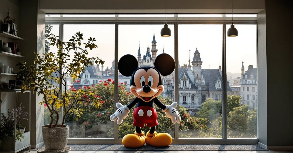 Disneyland Paris chiffre d'affaires : vue panoramique du parc d'attractions emblématique