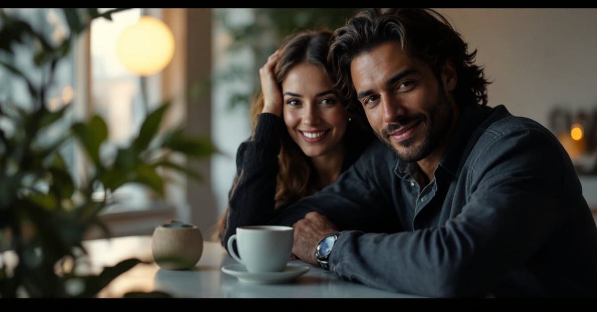 Ce que j'aurais aimé savoir avant de me marier – couple réfléchi en moment de vérité partagée